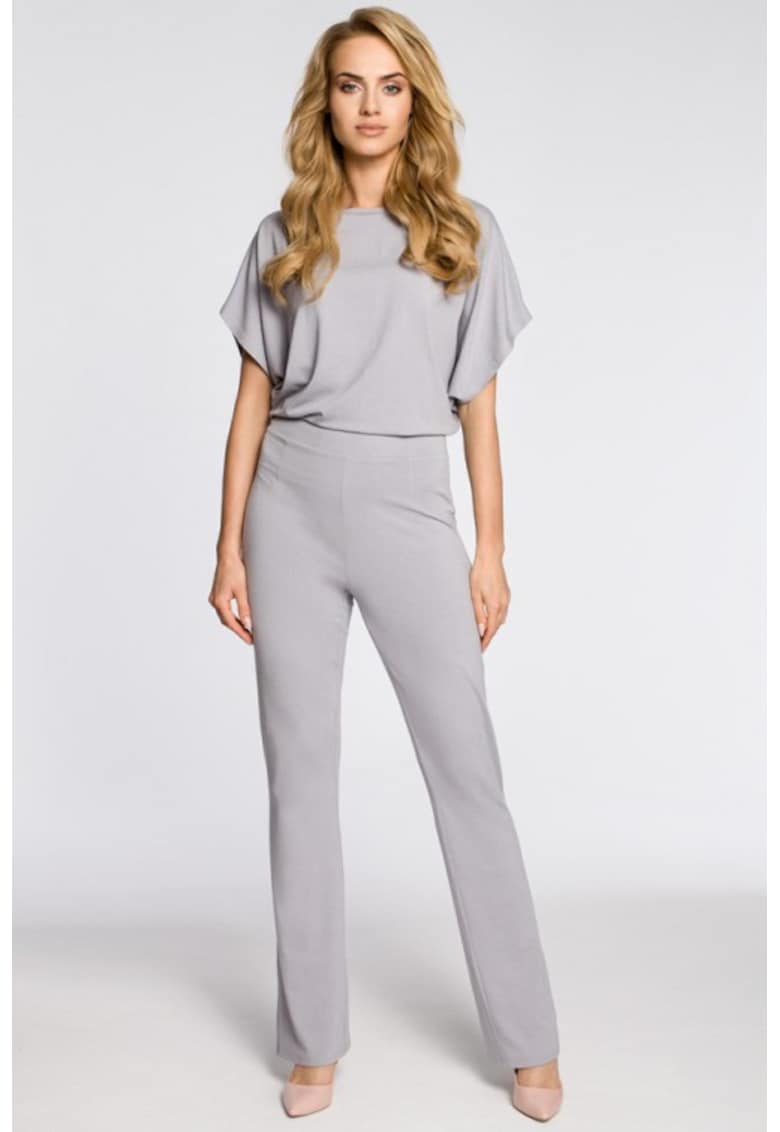 Salopeta eleganta cu maneci largi -