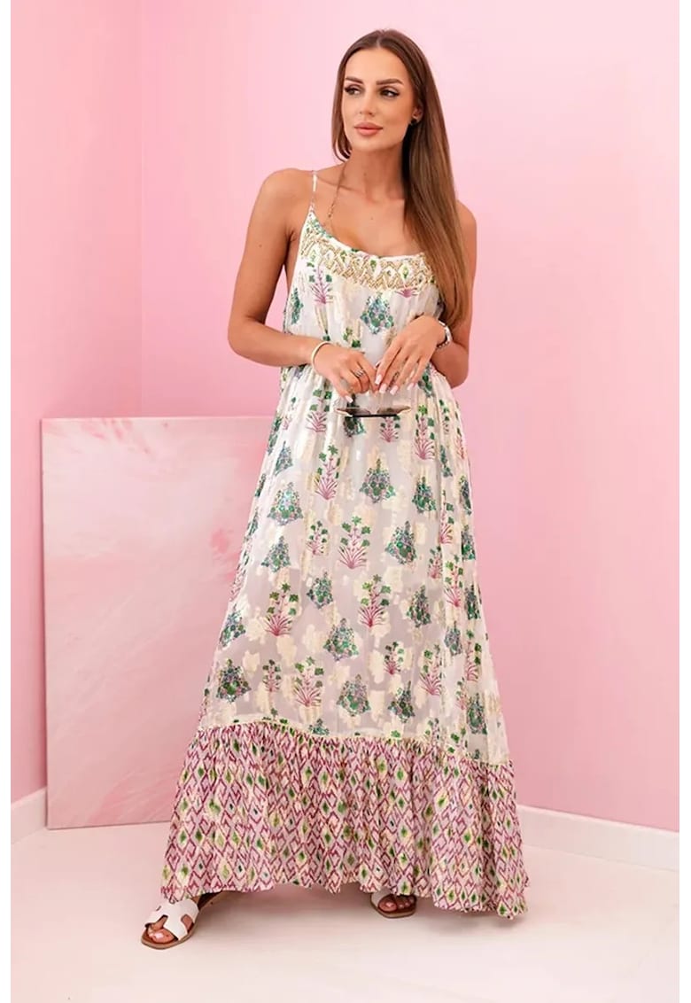 Rochie lunga din viscoza -