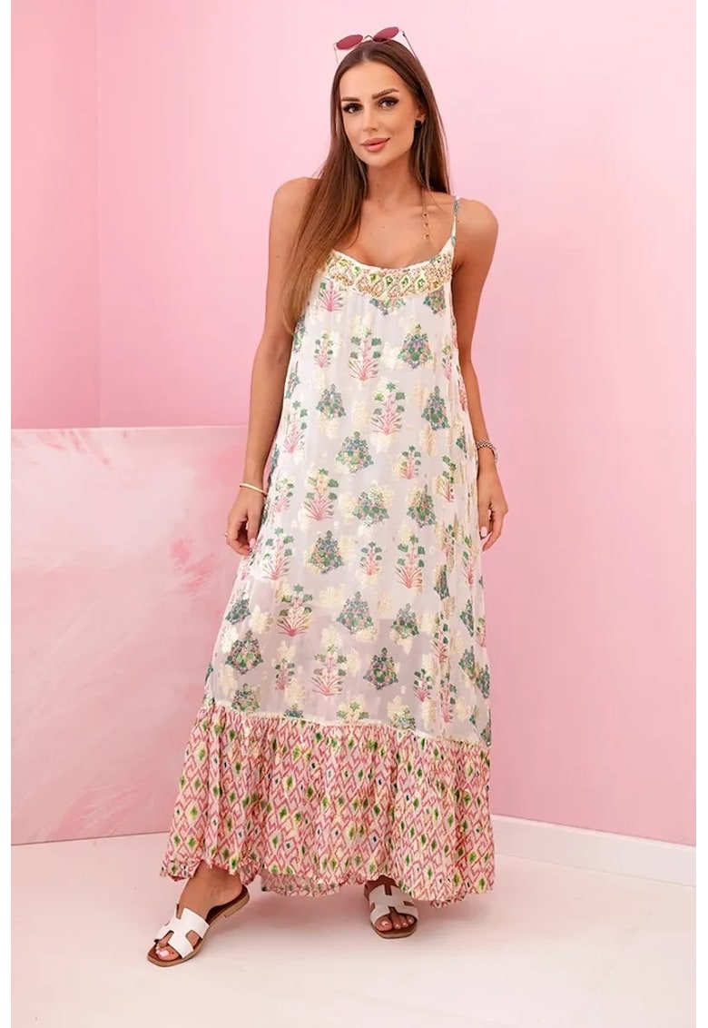 Rochie lunga din viscoza -