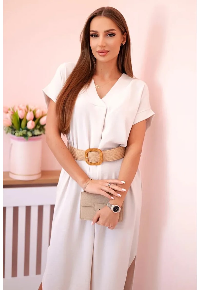 Rochie cu o curea decorativa -