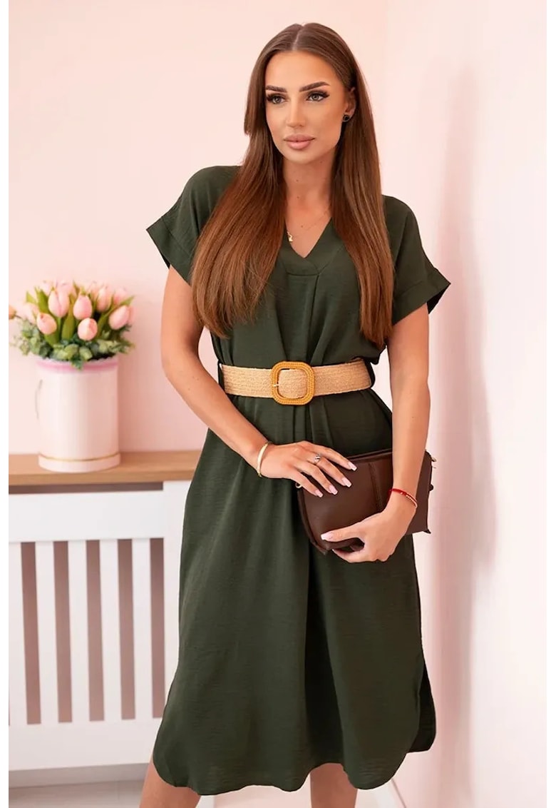 Rochie cu o curea decorativa -