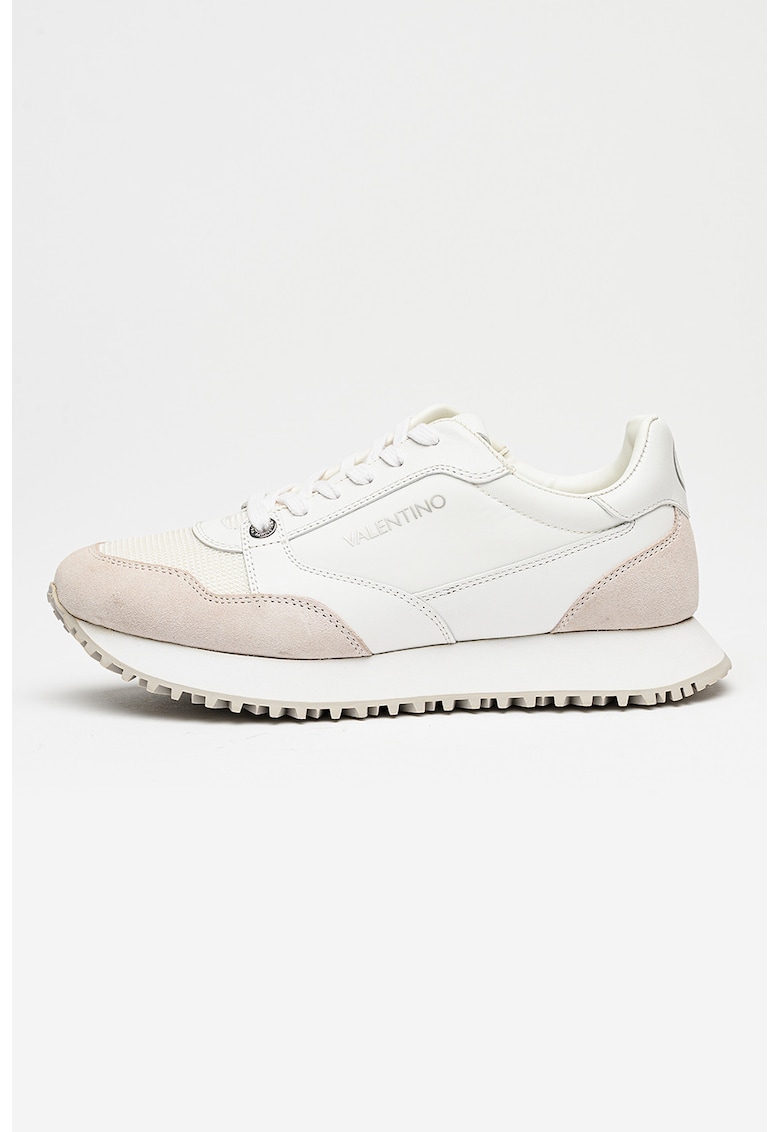 Pantofi sport unisex cu insertii de piele intoarsa