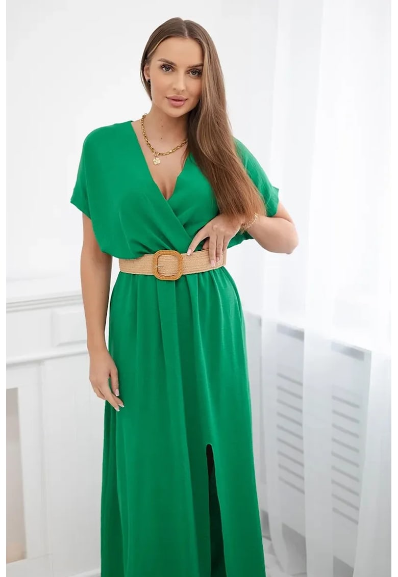 Rochie lunga cu o curea -