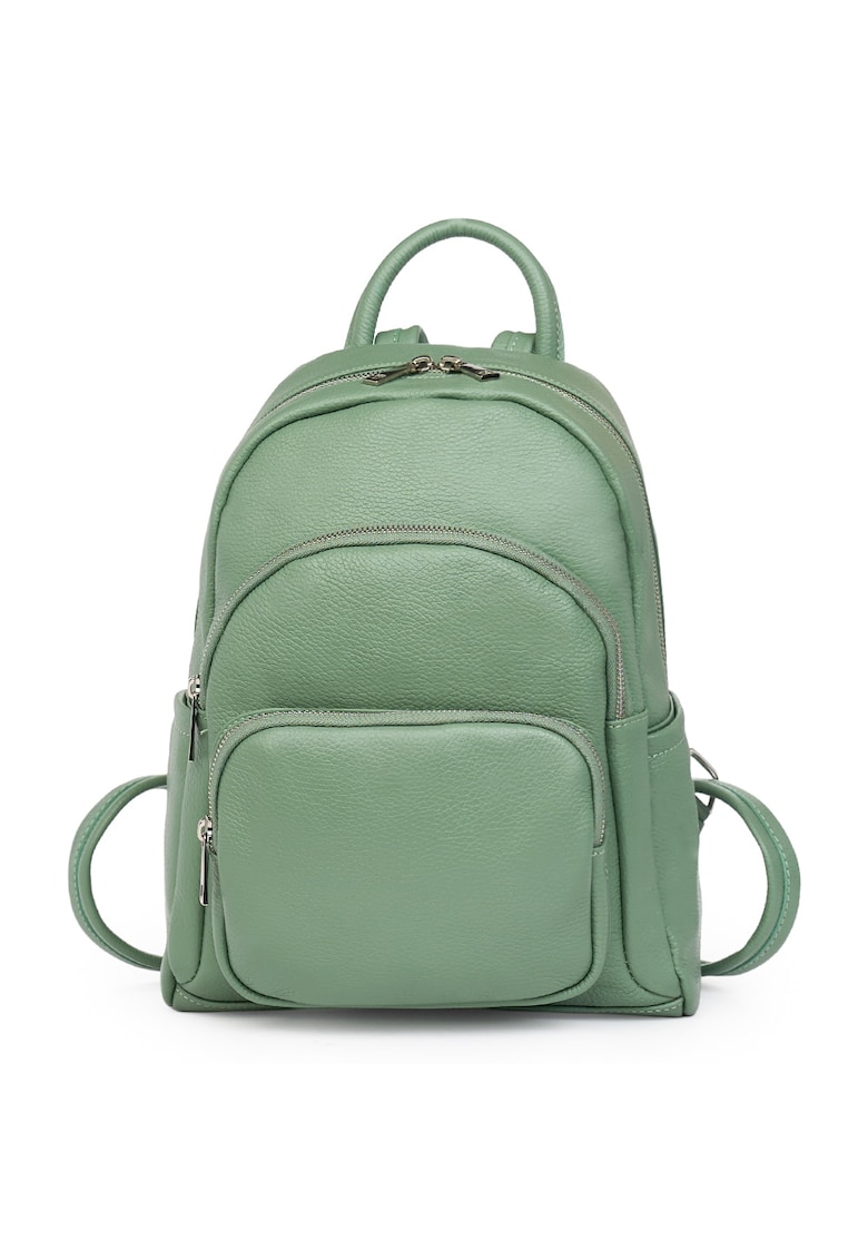 Rucsac din piele naturala Alghero verde