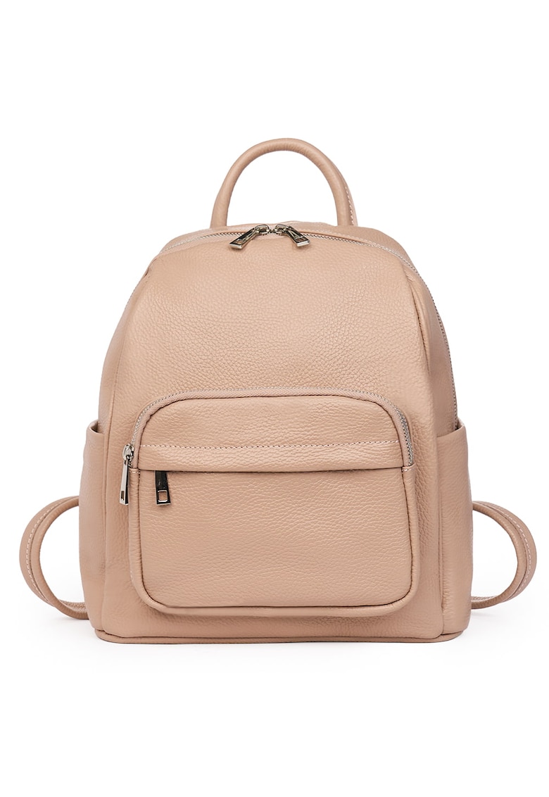 Rucsac din piele naturala Vicenzo roz