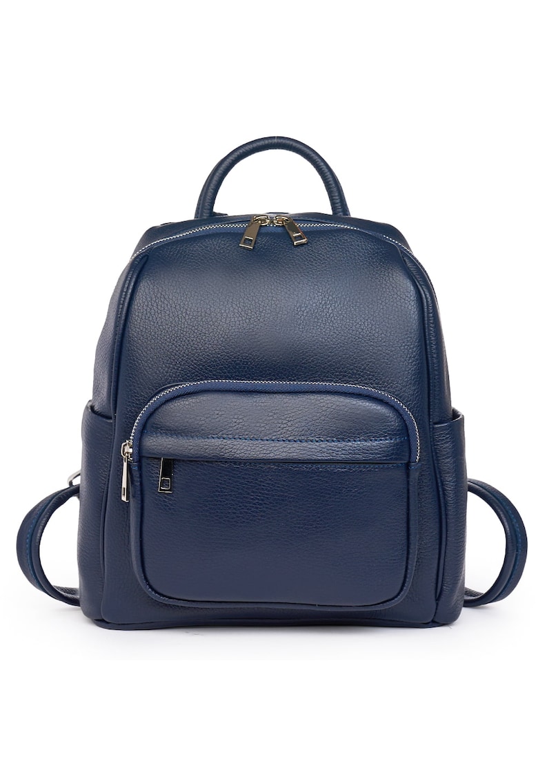 Rucsac Fashion pentru femei -  piele naturala - bleumarin - 28x25x12cm Rucsac Fashion pentru femei -  piele naturala - bleumarin - 28x25x12cm