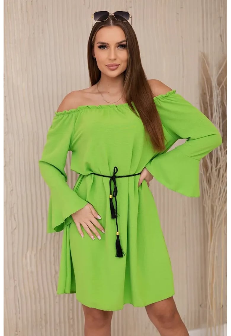 Rochie cu snur in talie -