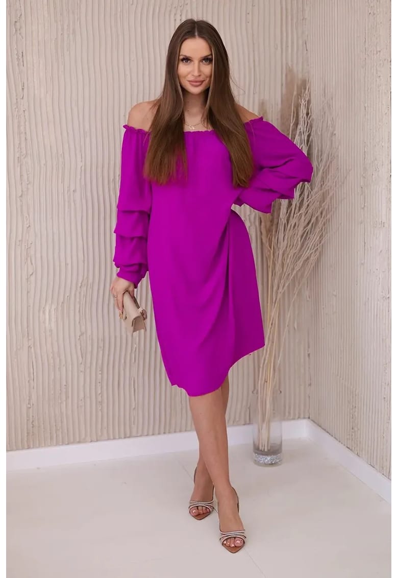 Rochie cu decolteu pe umeri -