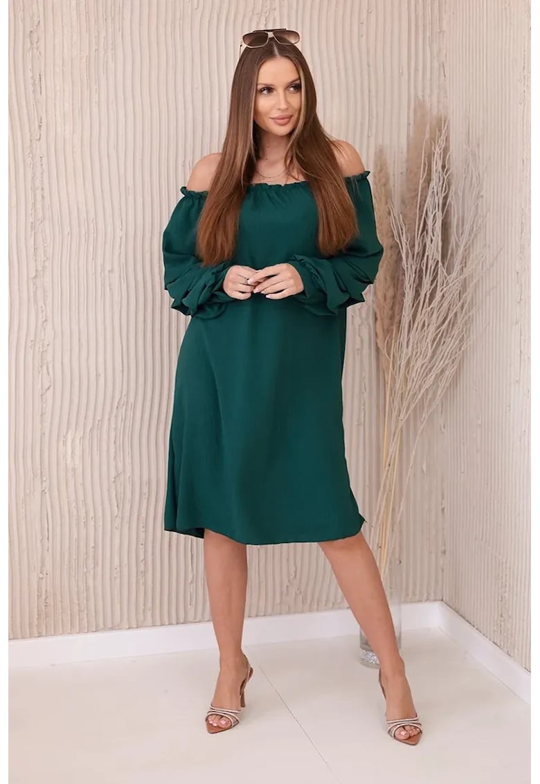 Rochie cu decolteu pe umeri -