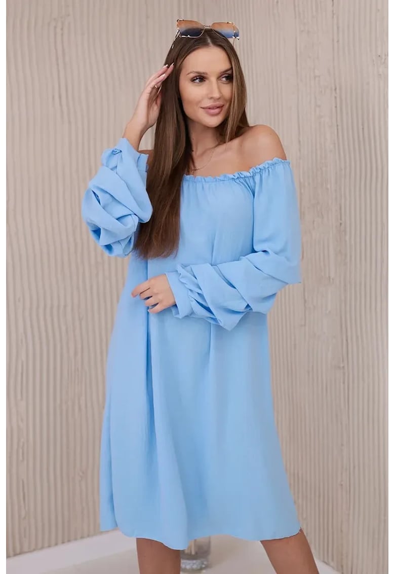 Rochie cu decolteu pe umeri -