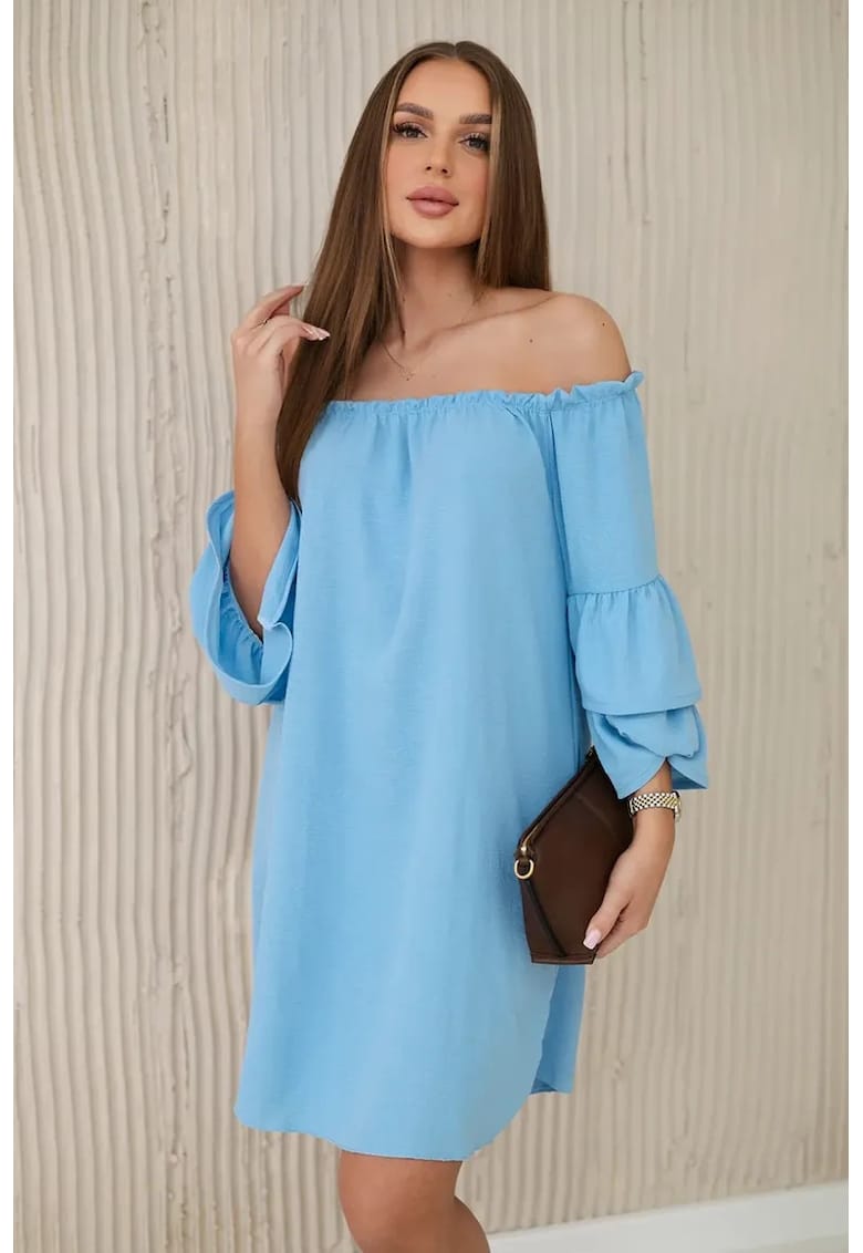 Rochie cu decolteu pe umeri -