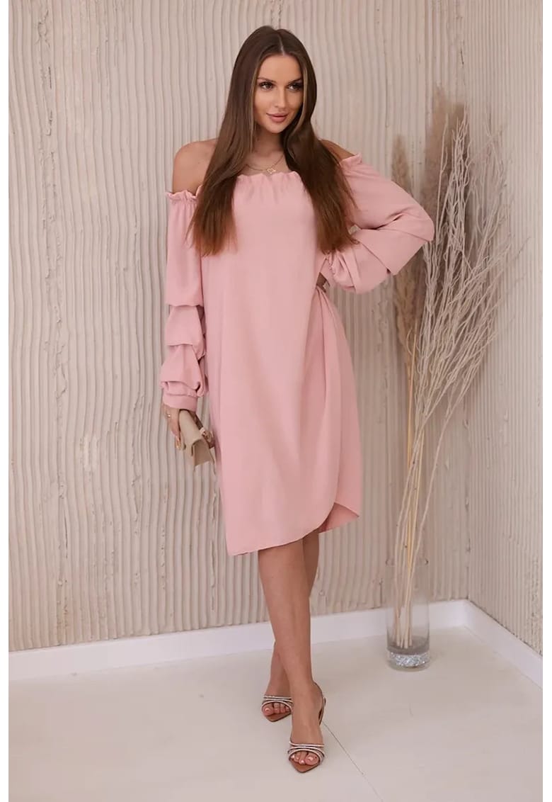 Rochie cu decolteu pe umeri -