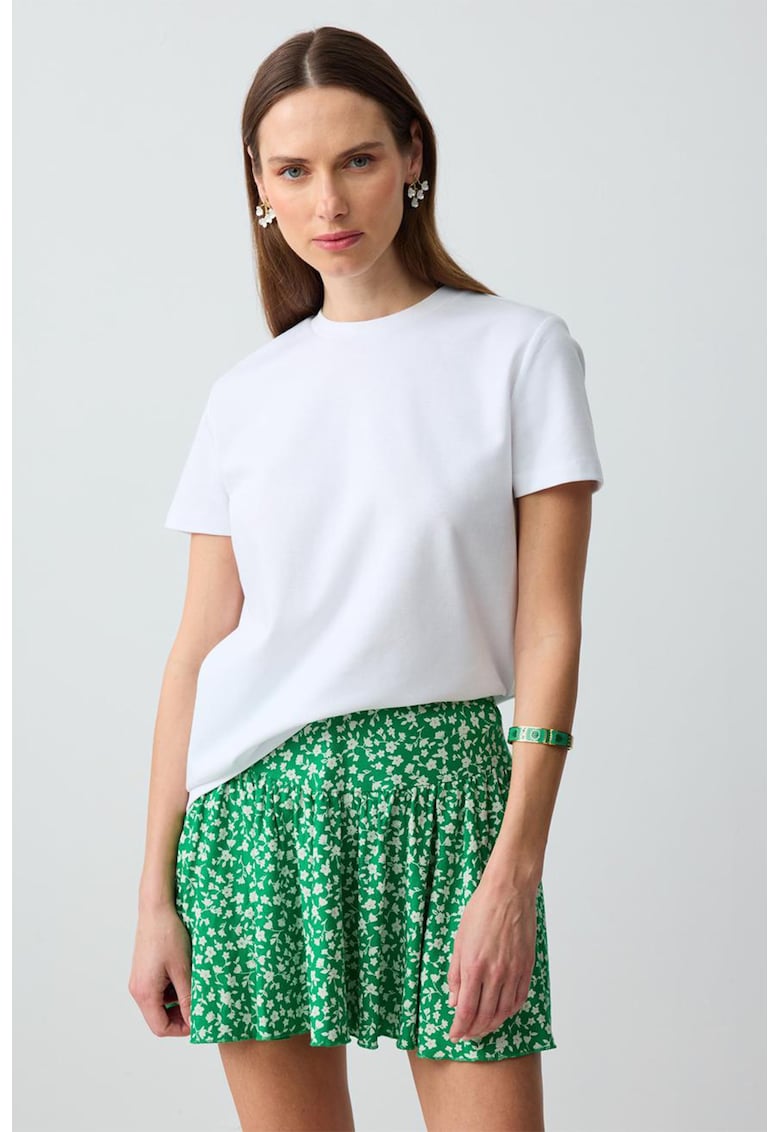 Fusta mini cu model floral