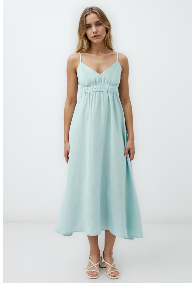 Rochie evazata de in cu decolteu in V