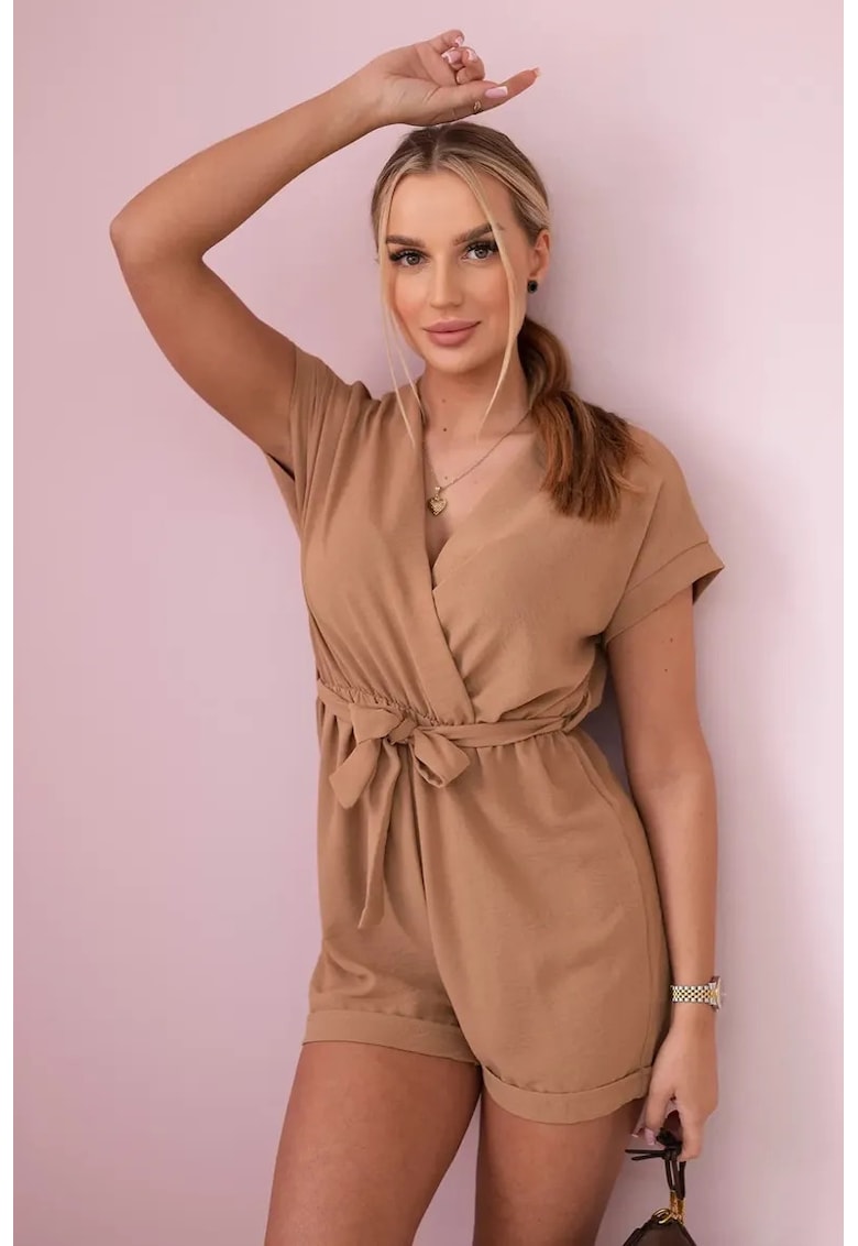 Salopeta scurta cu cordon -