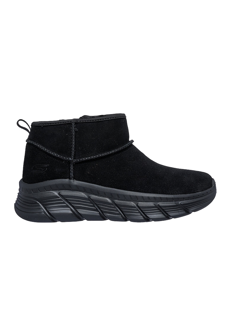 Ghete din piele intoarsa ecologica Bobs B Flex HI