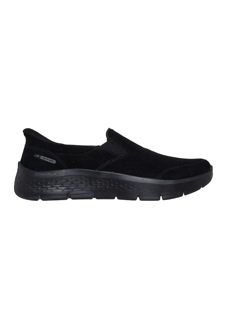 Pantofi sport slip-ins Go Walk Flex- Rue din piele intoarsa