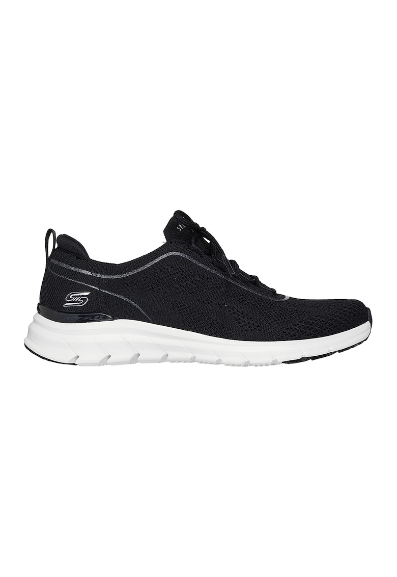 Pantofi sport din material textil Pure Flex - Negru