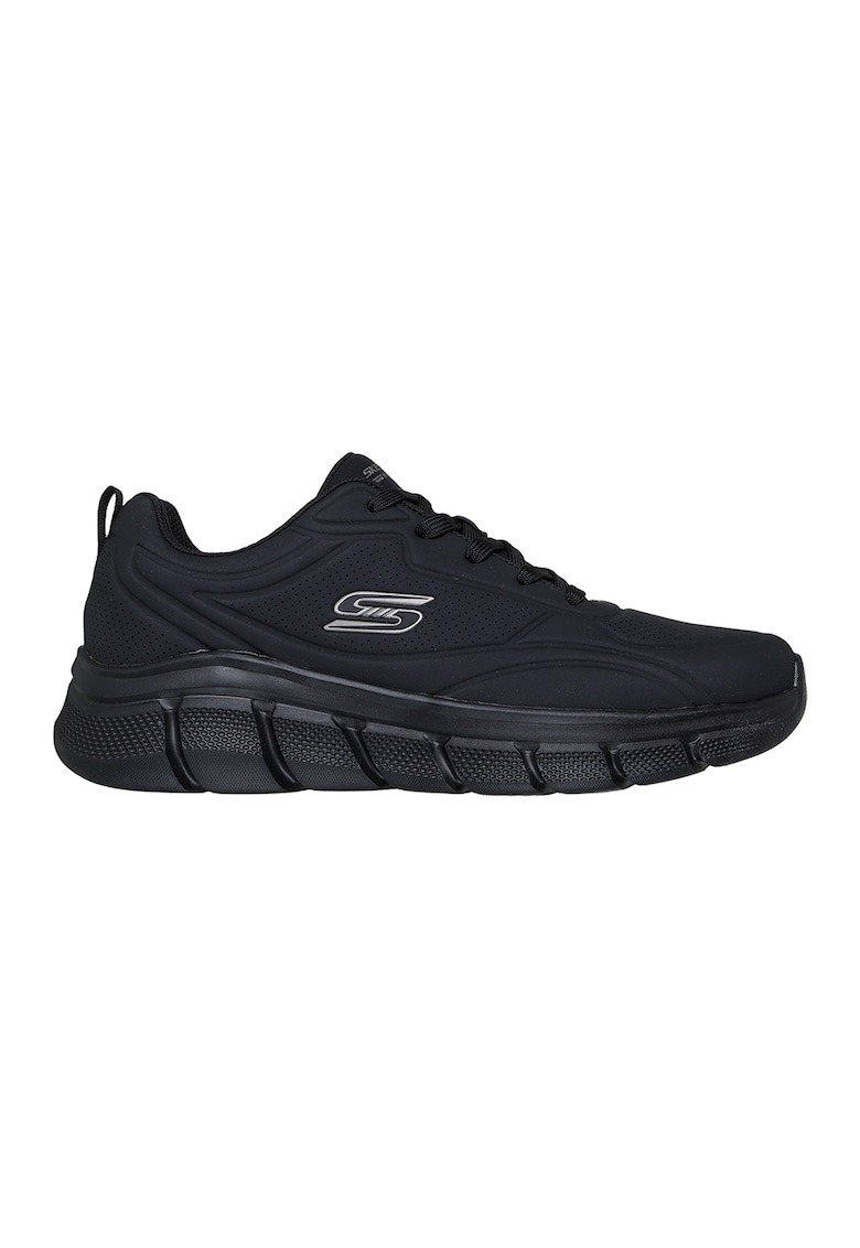 Pantofi sport Bobs Flex de piele ecologica - Negru