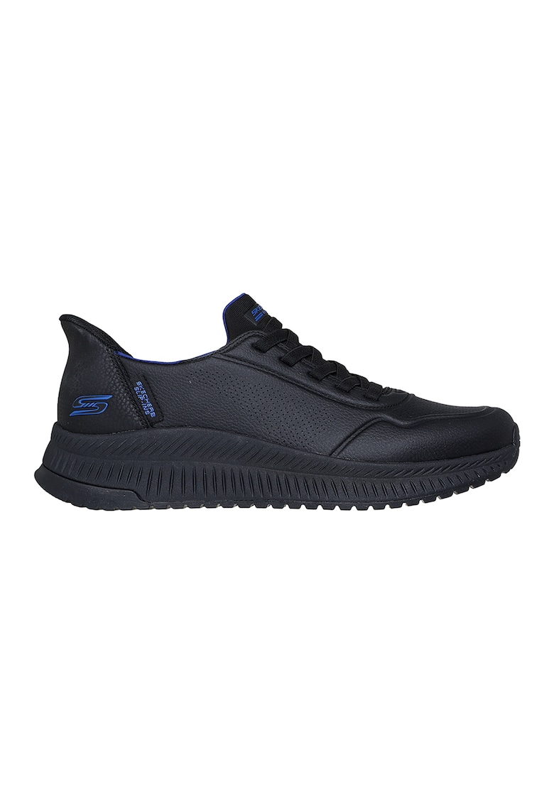 Pantofi sport Slip-ins™ Sport Squad de piele ecologica - Negru/Albastru royal