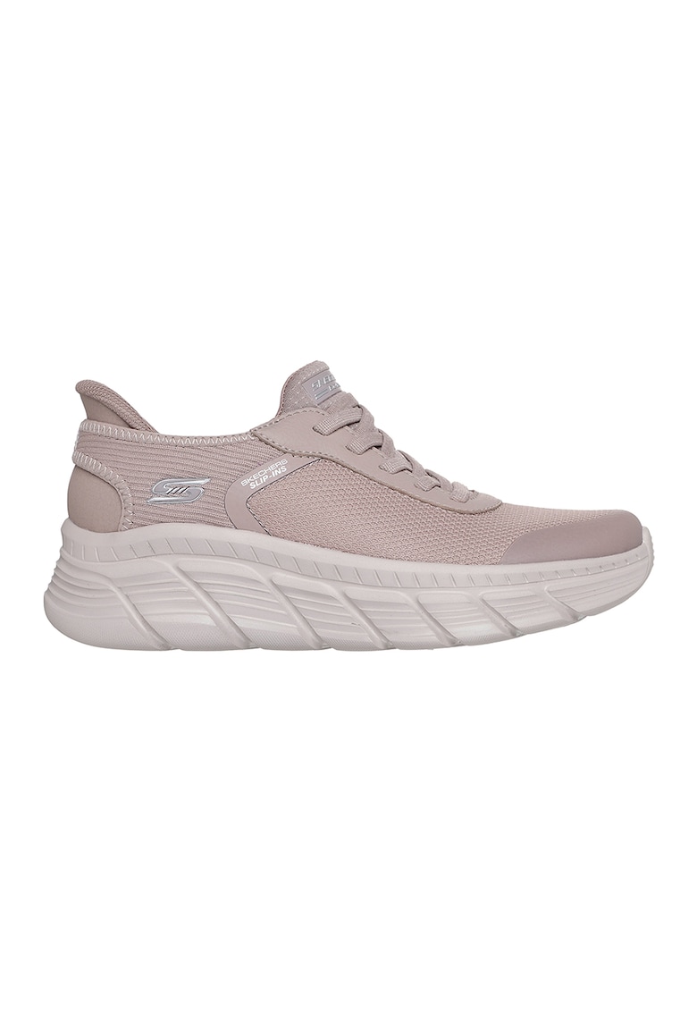 Pantofi sport slip-ins Bobs Flex Hi - Maro nisip