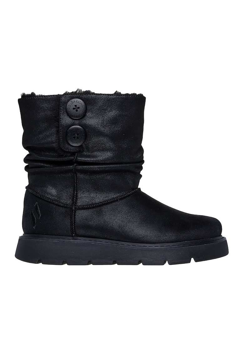 Cizme mid-calf din piele ecologica Keep Sakes Lite Freezing Low