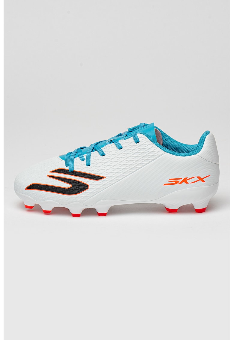 Ghete de fotbal din piele ecologica cu crampoane SKX 2 JR