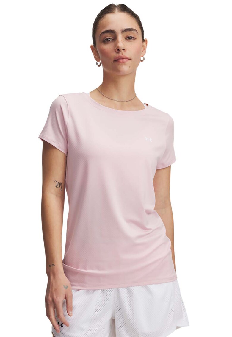 Tricou pentru antrenament HeatGear® - Roz pastel
