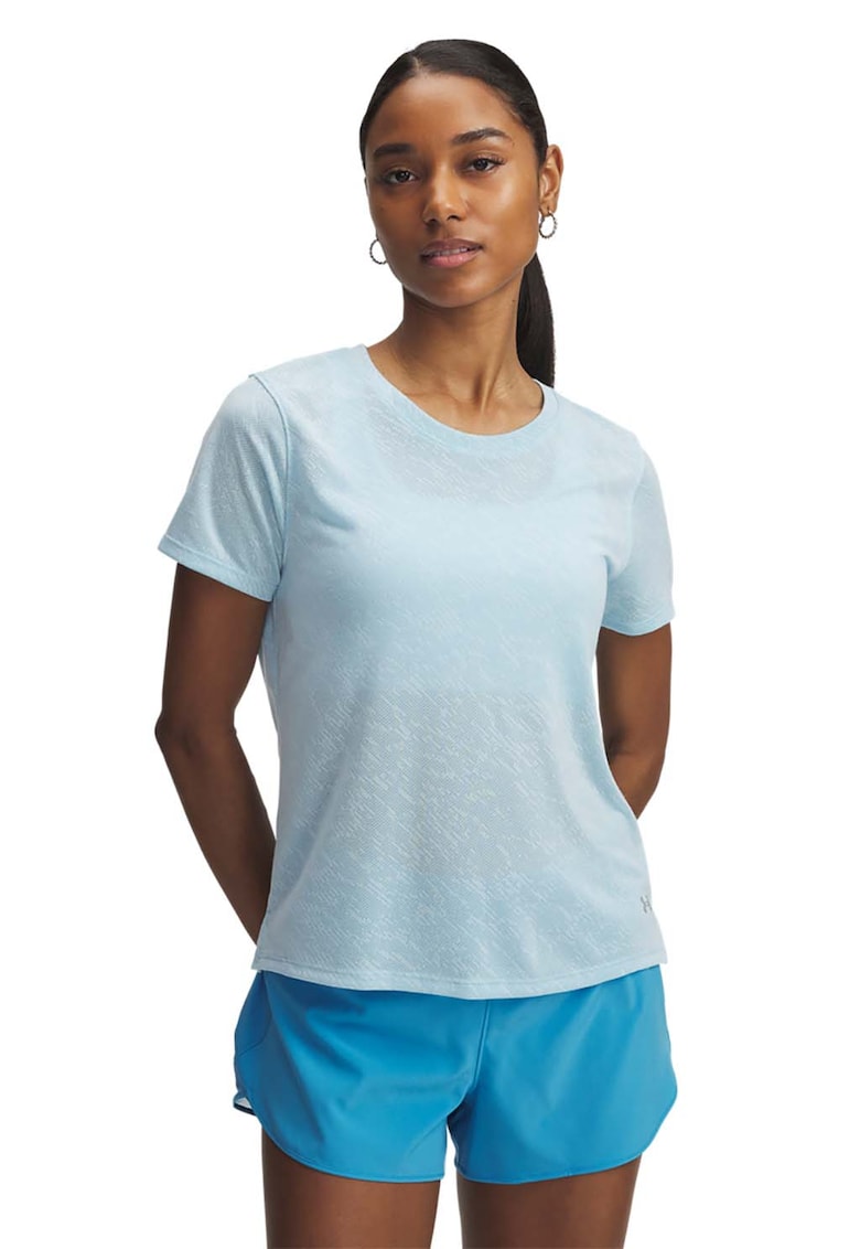 Tricou cu model camuflaj pentru alergare Launch