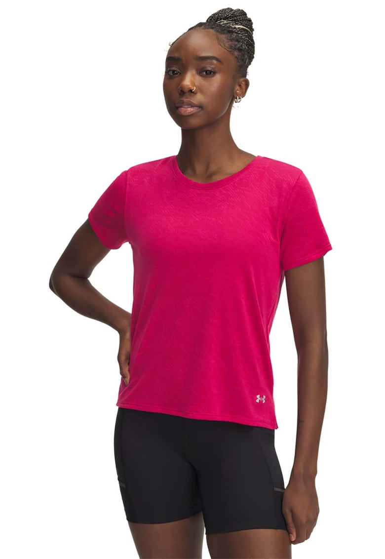 Tricou cu model camuflaj pentru alergare Launch