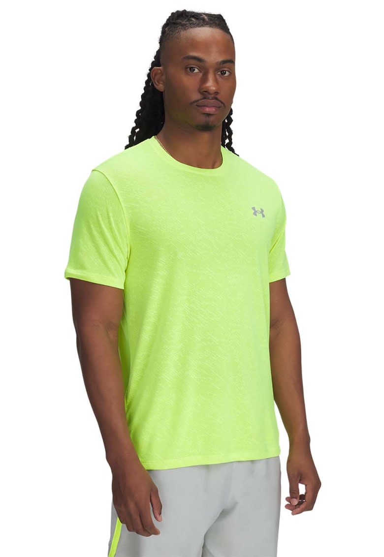 Tricou cu model camuflaj pentru alergare Launch