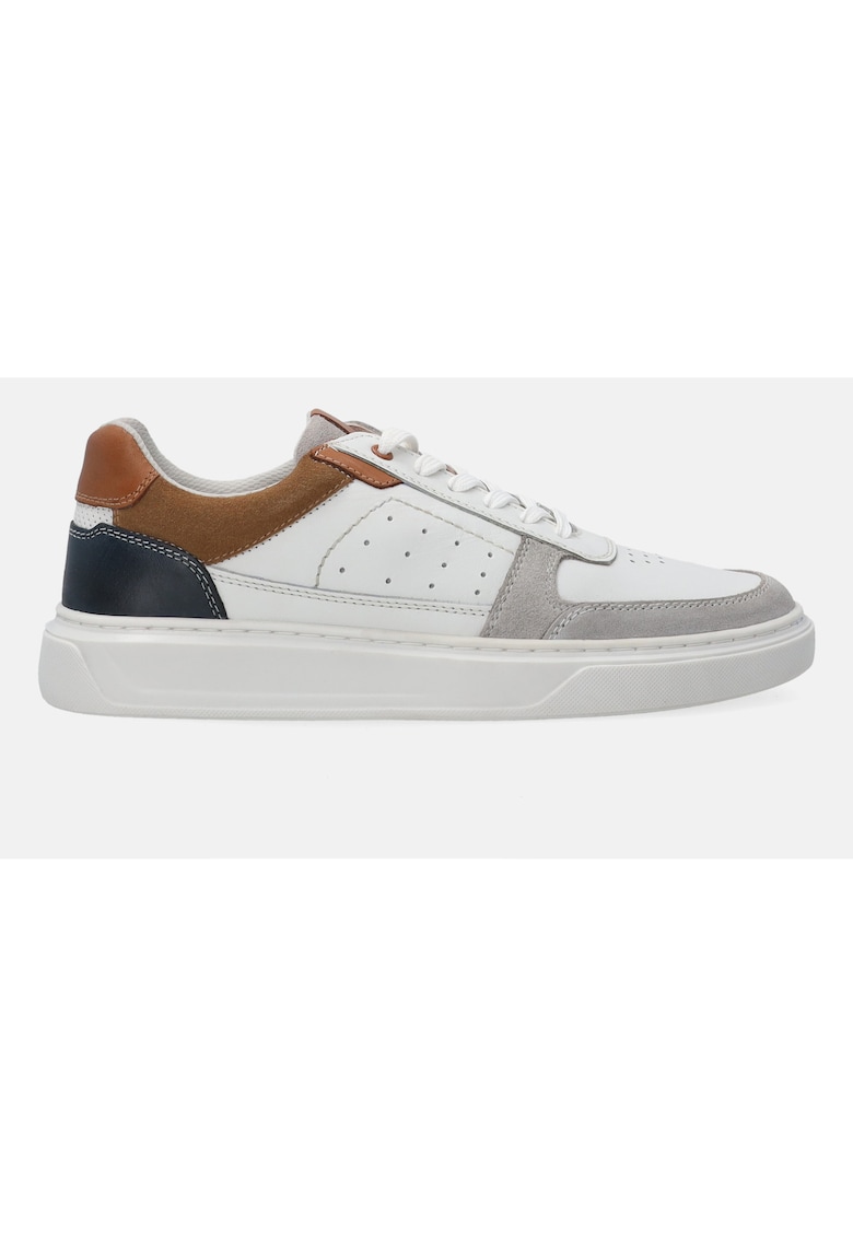 Pantofi sport cu segmente contrastante