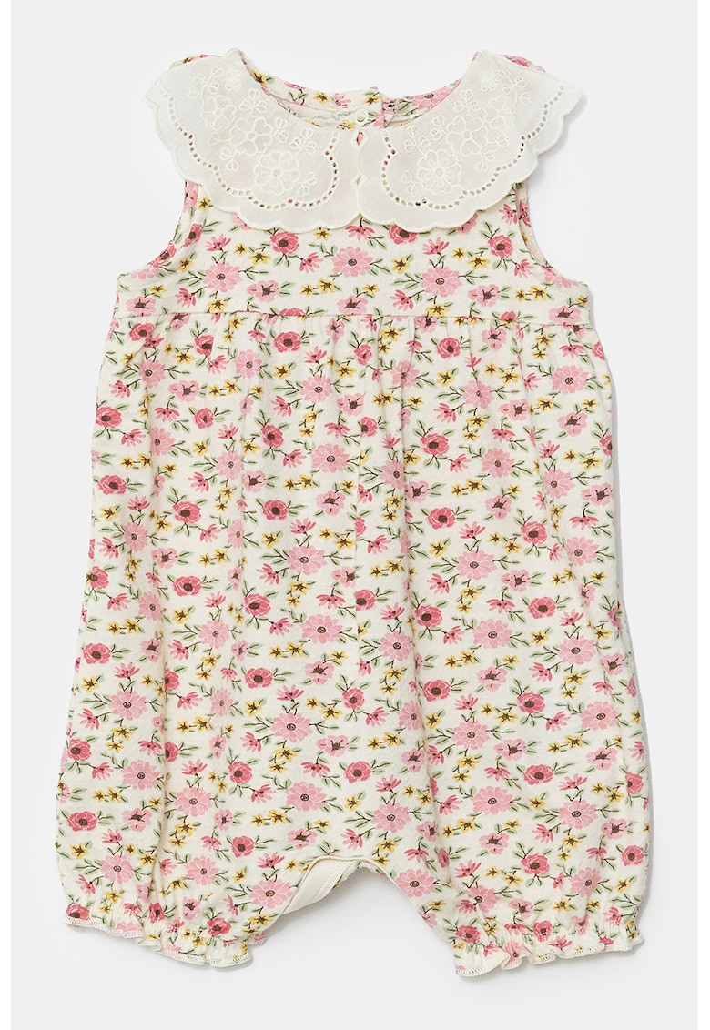 Salopeta scurta cu imprimeu floral