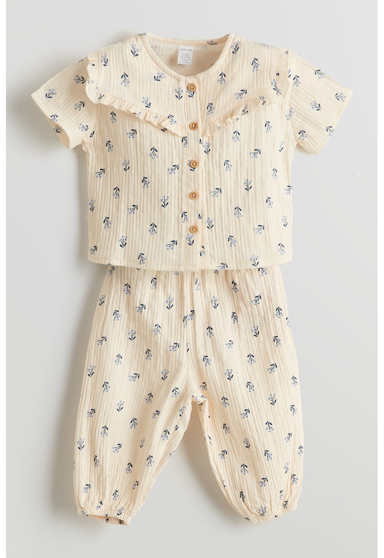 Set de camasa de bumbac si pantaloni