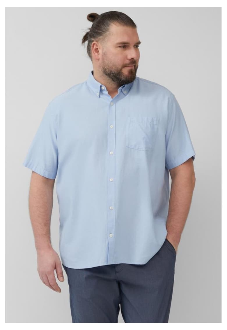 Big Sizes Camasa barbati big sizes - cu maneca scurta - buzunar la piept