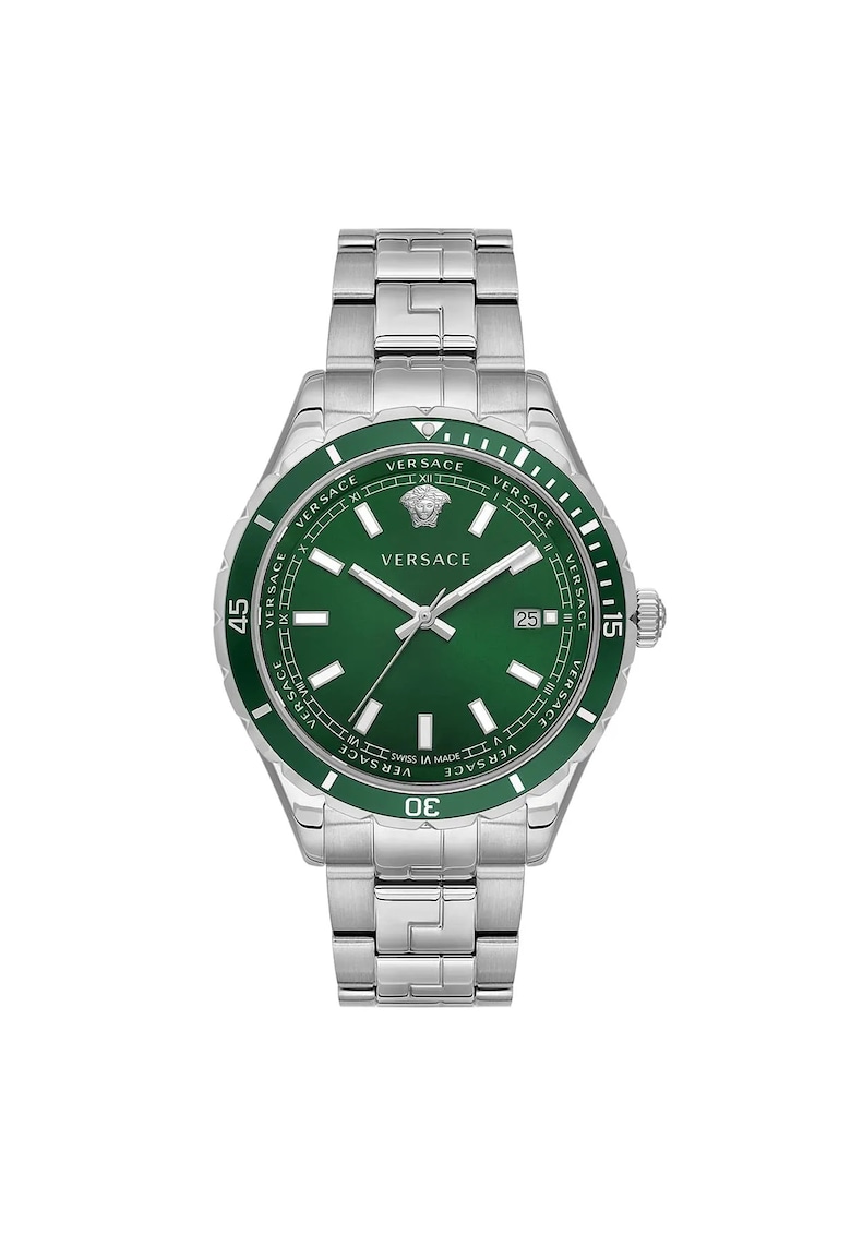 Ceas barbatesc metalic 42mm otel