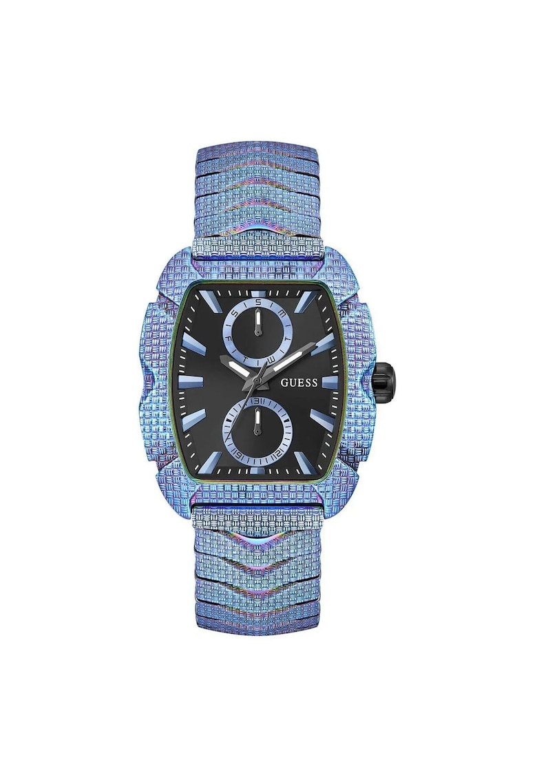 Ceas barbatesc model GW0885G2 - mecanism Quartz - carcasa neagra - curea albastra - 39mm - 5ATM Ceas barbatesc model GW0885G2 - mecanism Quartz - carcasa neagra - curea albastra - 39mm - 5ATM