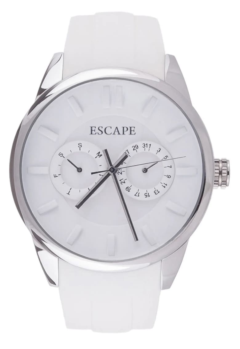 Ceas barbatesc model ECP10787 - curea din silicon - carcasa din otel - 42mm - rezistenta la apa 5 ATM Ceas barbatesc model ECP10787 - curea din silicon - carcasa din otel - 42mm - rezistenta la apa 5 ATM