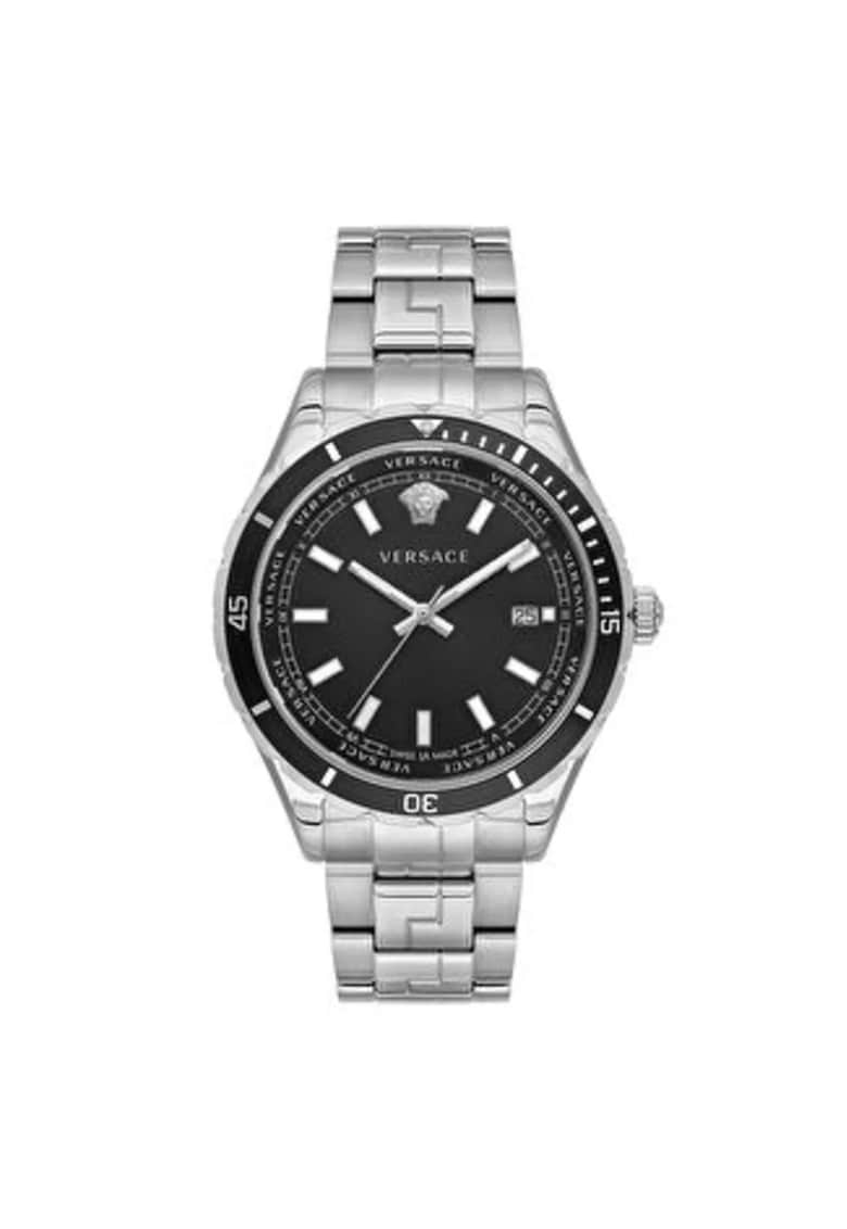 Ceas barbatesc VE3A00520 42mm - curea metalizata - mecanism quartz - rezistenta la apa 5 ATM