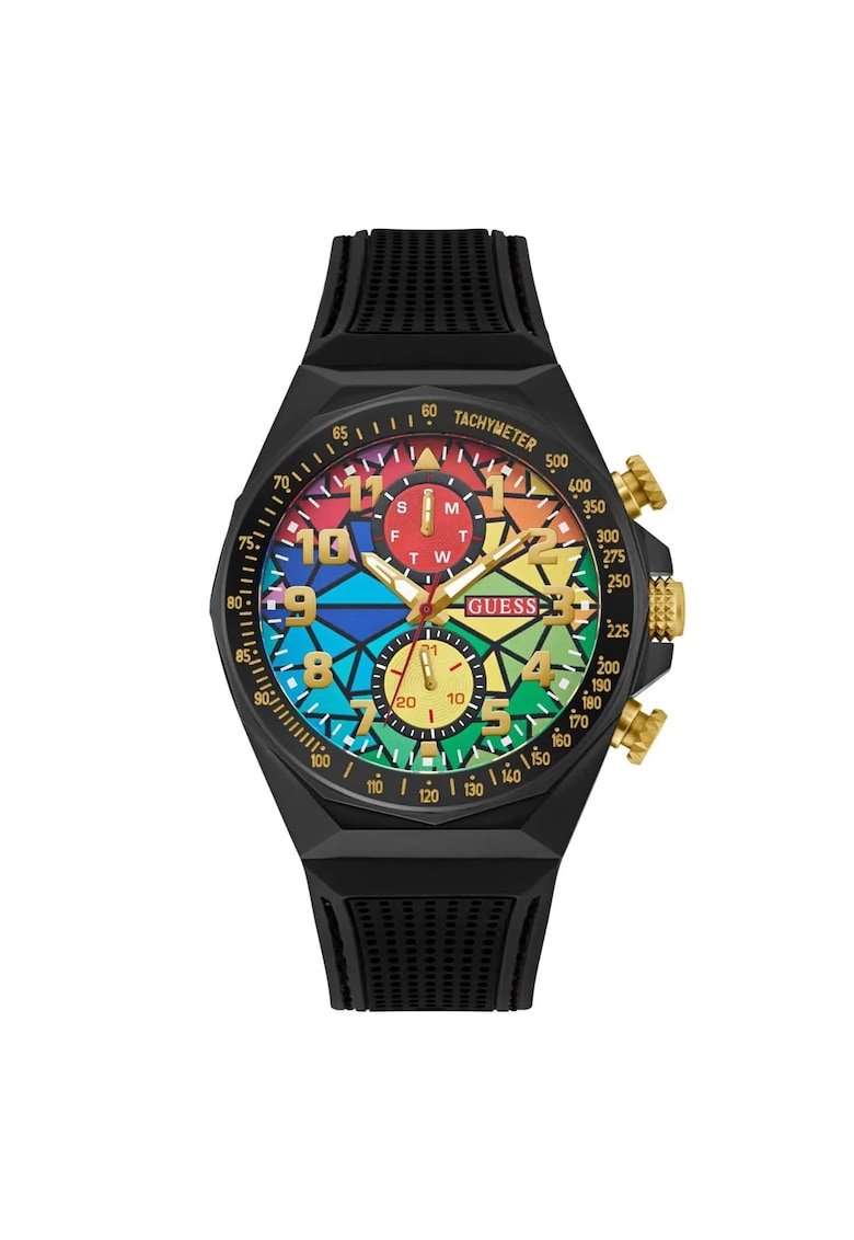 Ceas barbatesc GW0903G2 - mecanism quartz - carcasa plastic - curea plastic - negru - 46mm Ceas barbatesc GW0903G2 - mecanism quartz - carcasa plastic - curea plastic - negru - 46mm