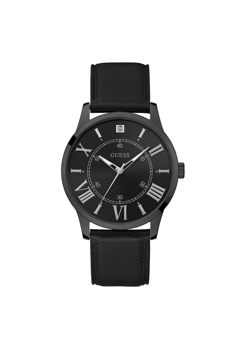 Ceas barbatesc U1411G2M - 43mm - negru - curea din piele naturala - rezistent la apa 5 ATM Ceas barbatesc U1411G2M - 43mm - negru - curea din piele naturala - rezistent la apa 5 ATM