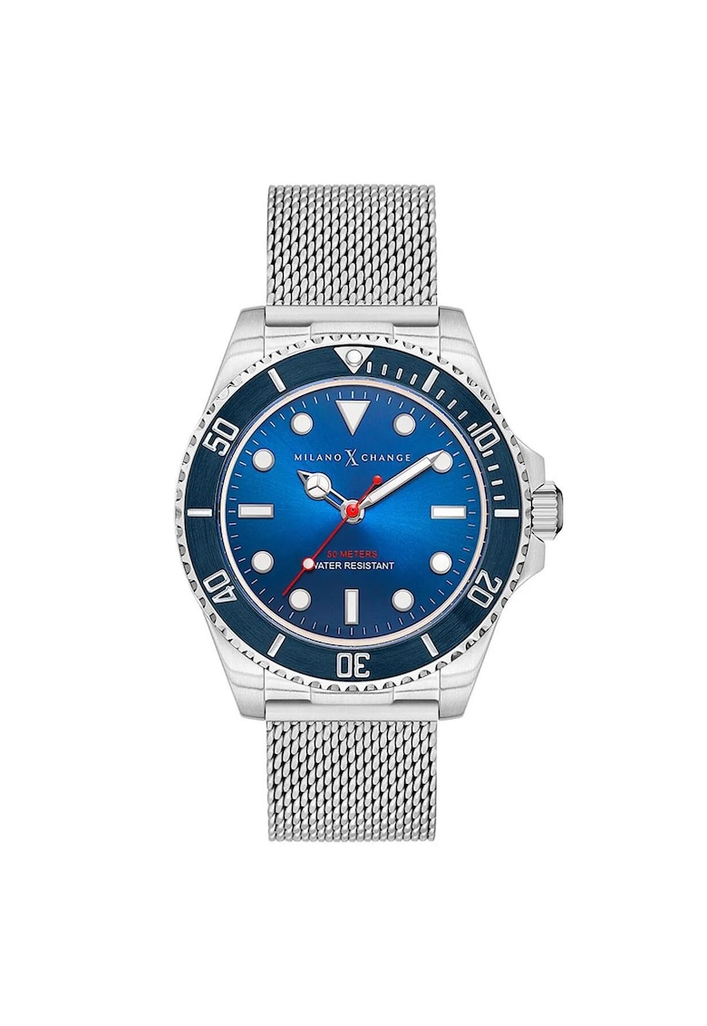 Ceas barbati MXG1124 - otel - gri metalizat - 43mm - 5 ATM Ceas barbati MXG1124 - otel - gri metalizat - 43mm - 5 ATM