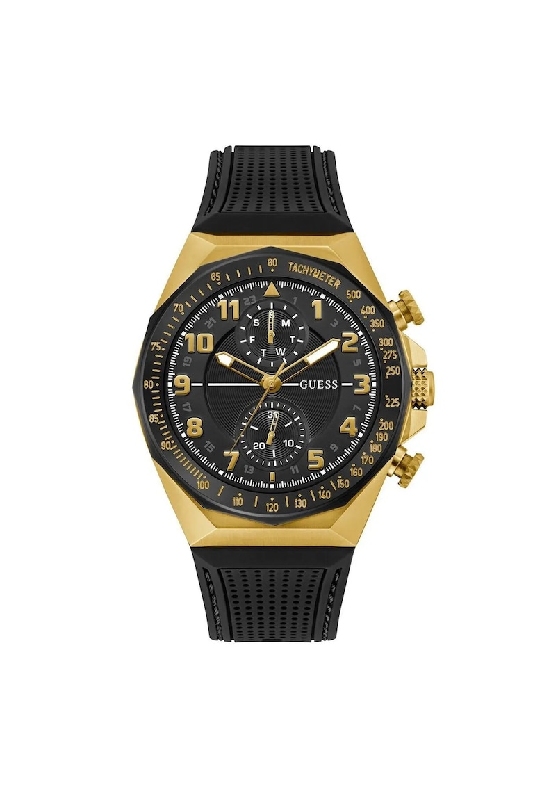 Ceas pentru barbati GW0902G1 - carcasa de 46 mm - curea din silicon - 5 ATM