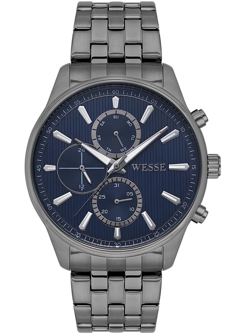 Ceas barbatesc - WWG206407 - 44mm - curea din otel - 5 ATM