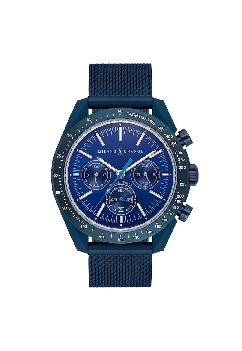 Ceas barbati MXG3124 albastru 43mm metal quartz 5ATM Ceas barbati MXG3124 albastru 43mm metal quartz 5ATM