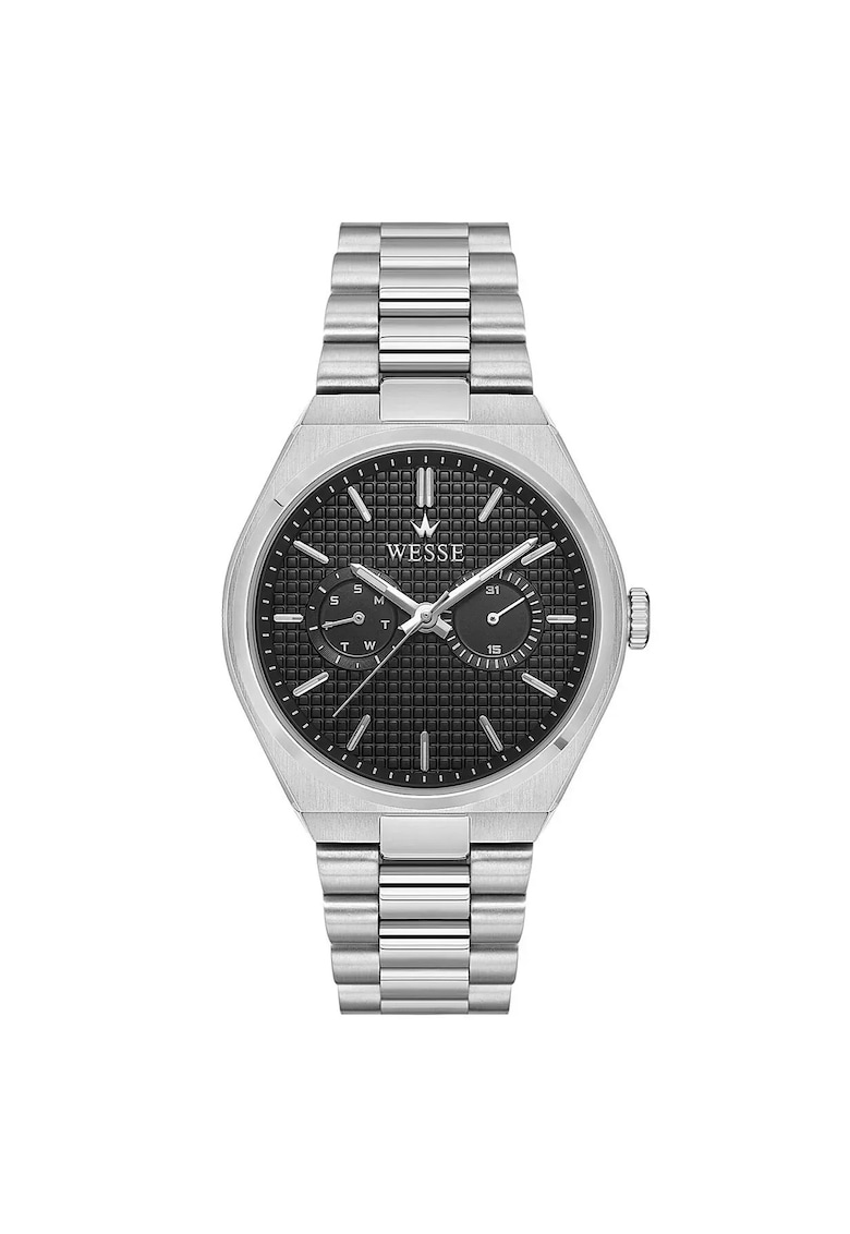 Ceas barbatesc WWG209604 - 42mm - argintiu - curea din otel - mecanism quartz Ceas barbatesc WWG209604 - 42mm - argintiu - curea din otel - mecanism quartz