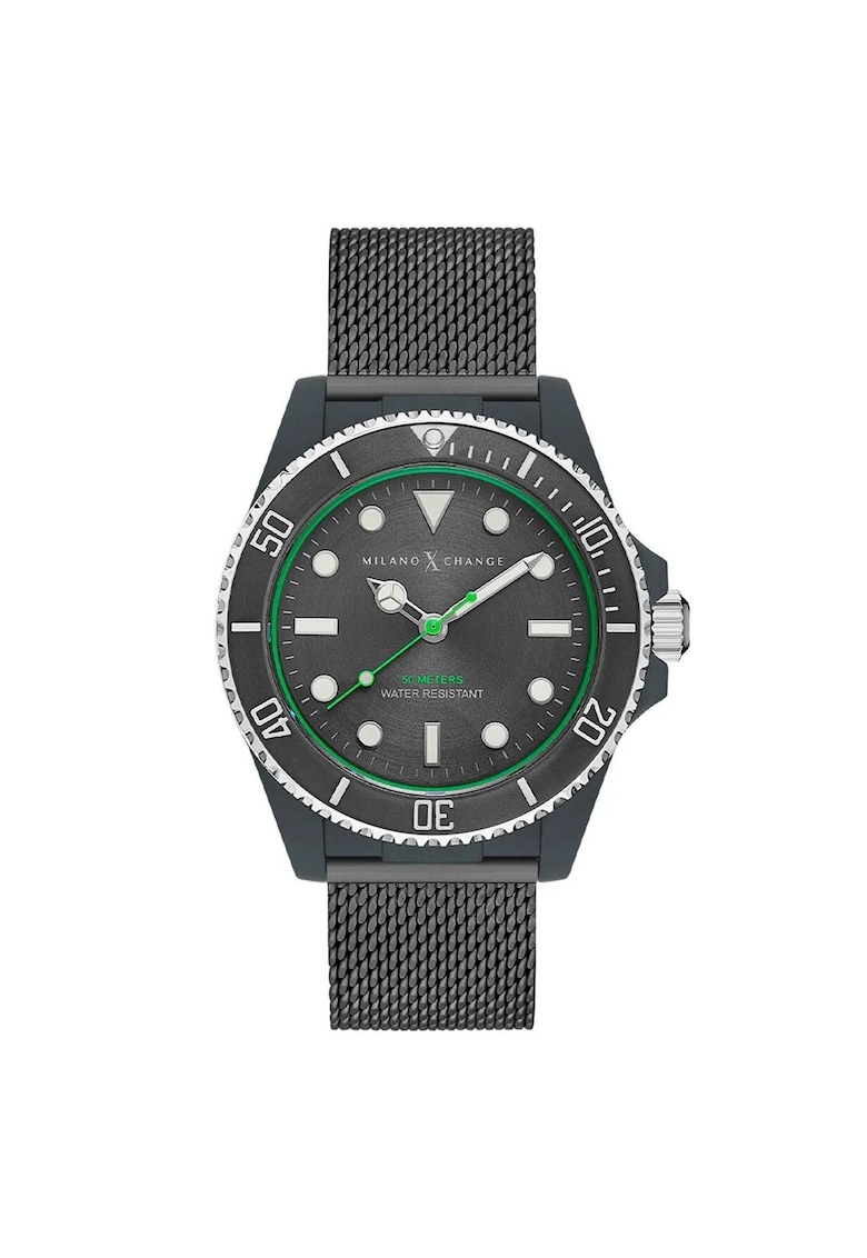 Ceas barbati MXG1121 gri 43mm plastic 5ATM