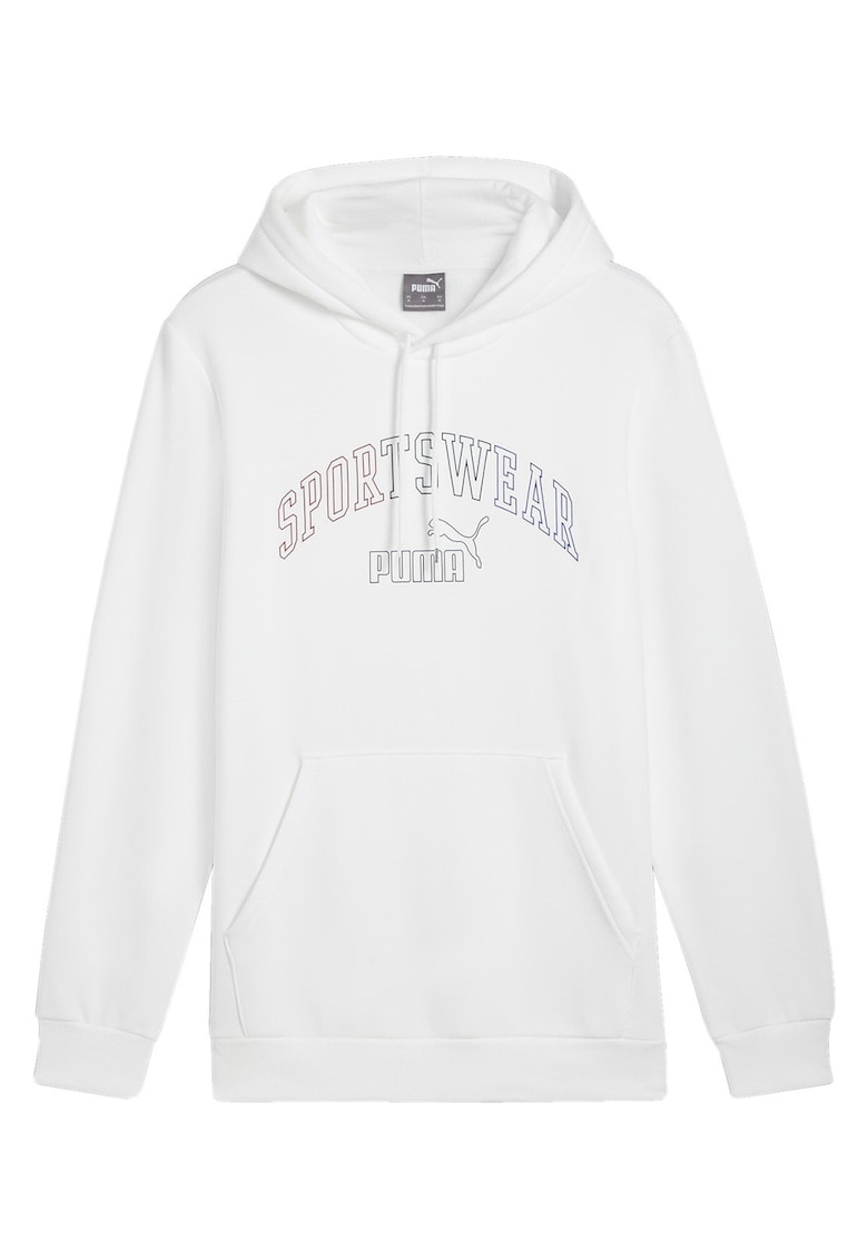 Hanorac Ess+ Logo LAB Gradient - alb - tehnologie warmCELL - Alb