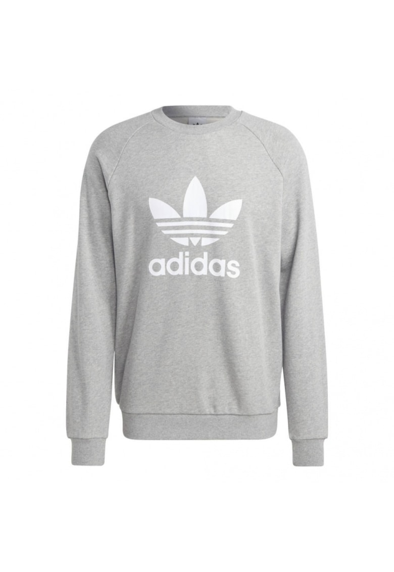 Bluza sport barbati - Adicolor Classics Trefoil - gri - bumbac -