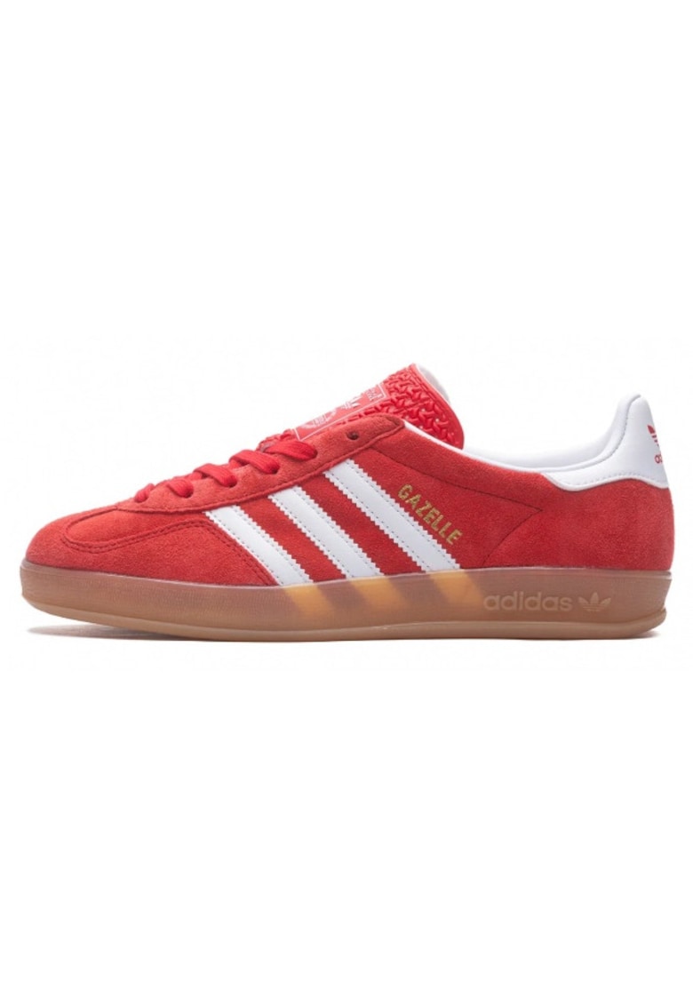 Pantofi sport copii Gazelle Better Scarlet - rosu/alb